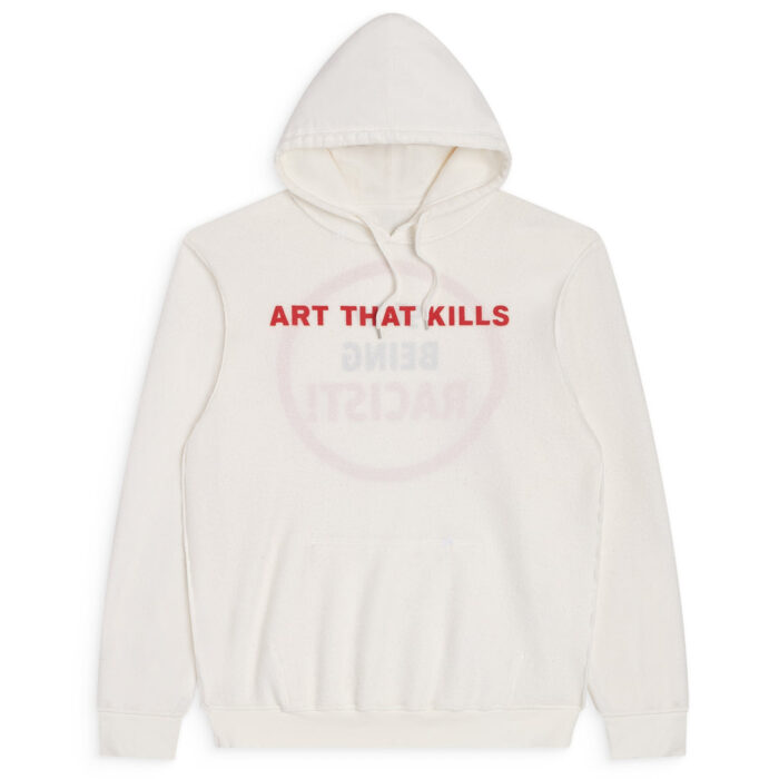 Art That Kills Stop Being Racist Reversible Atk Hoodie