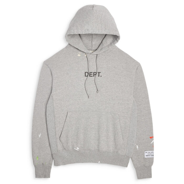 Dept Logo Painted Hoodie